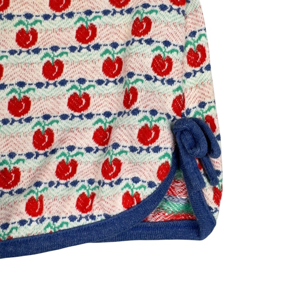 Vintage‎ Camptown Girls 2T Cherry Jacquard Knit Shirt Red White USA Made - Picture 5 of 10
